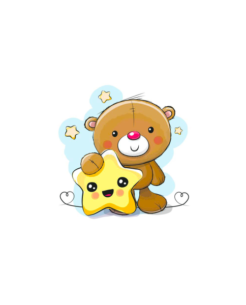 Мишка со звездочкой