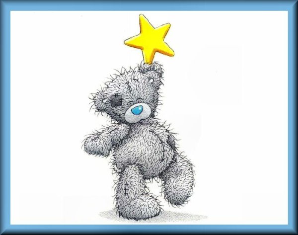 Акварельные детские звезды