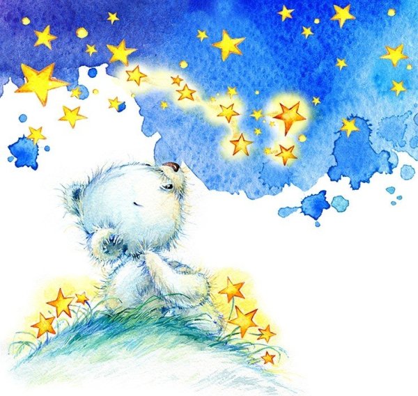 Мишка со звездой