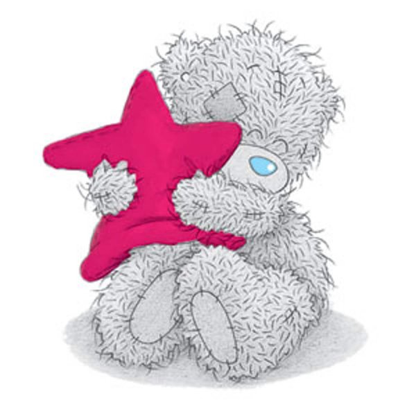 Мишка акварелью для детей