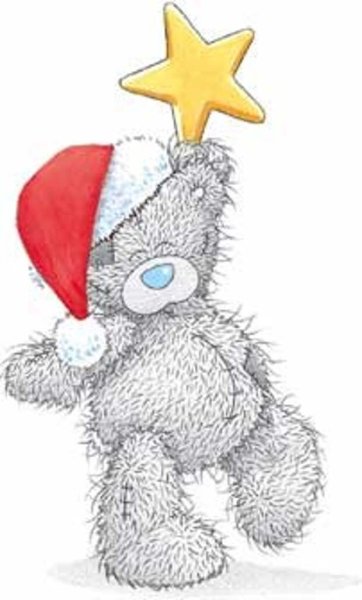 Медвежонок с бантом вектор