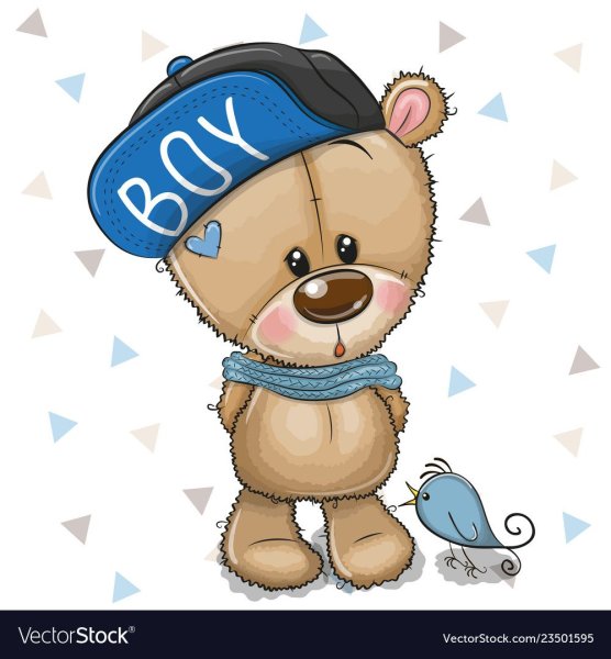 Медвежонок Тедди со звездой