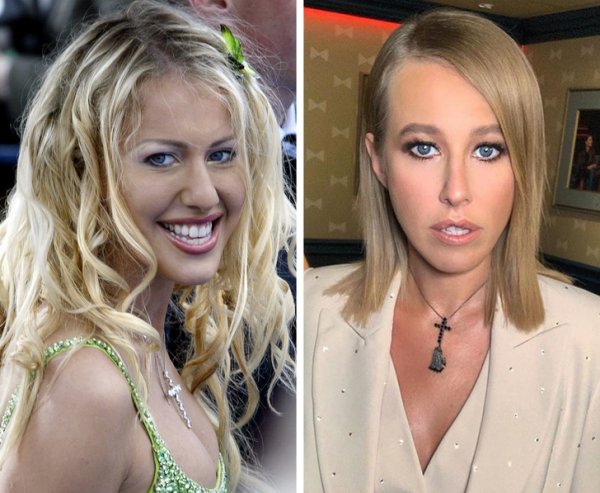 Звезды до и после