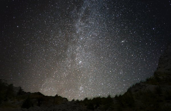 Ночное небо реальное