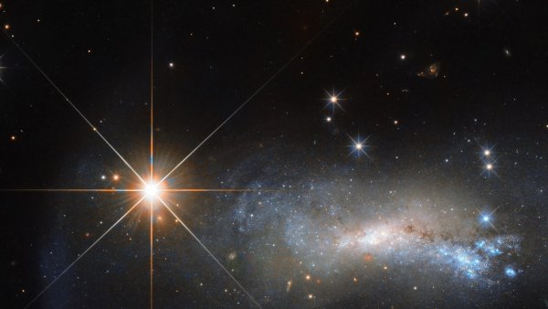 Звездное небо над городом