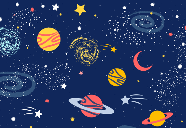 Космический фон для детей