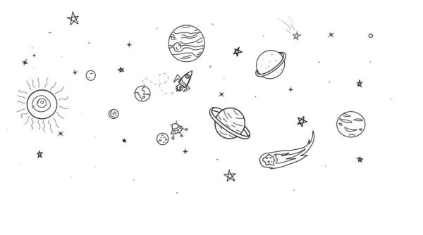 Солнечная система рисунок