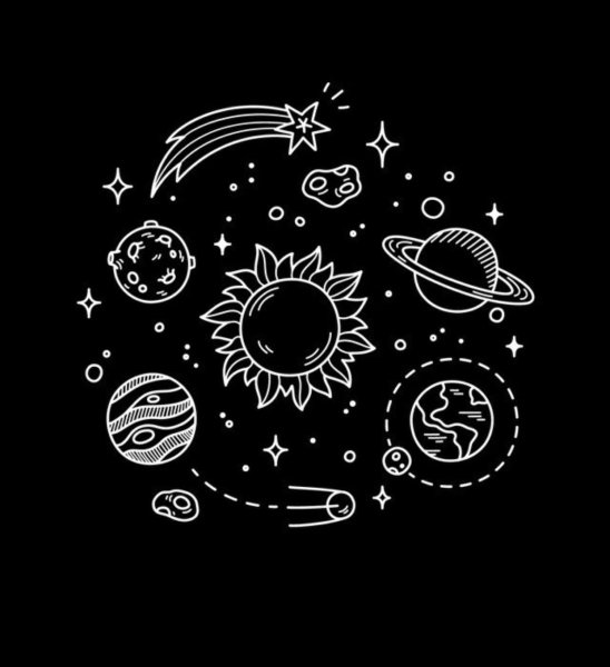 Планеты мультяшные