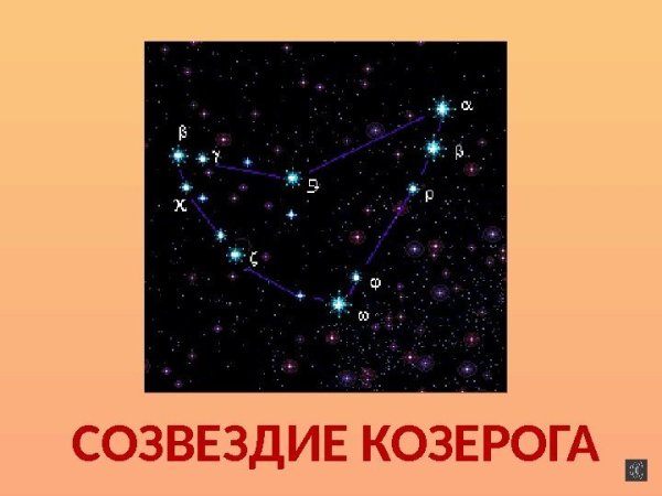 Сообщение о созвездии козерог. Сообщение о созвездии козерог