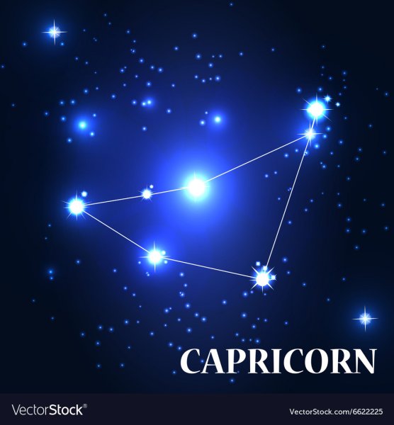 Козерог Созвездие схема