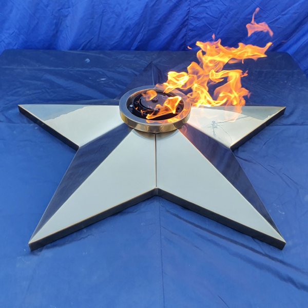 Звезда вечного огня сбоку