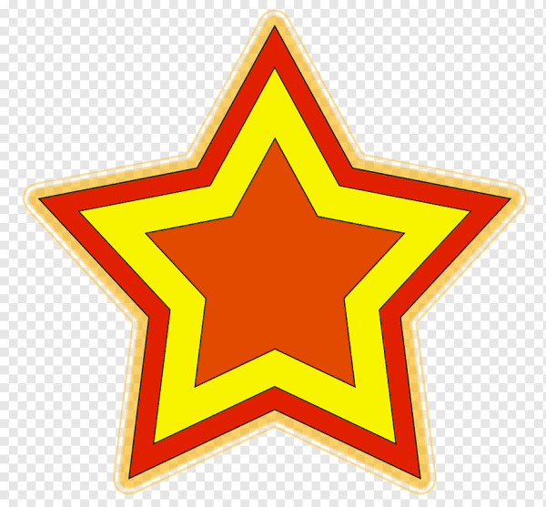 Желтые звездочки