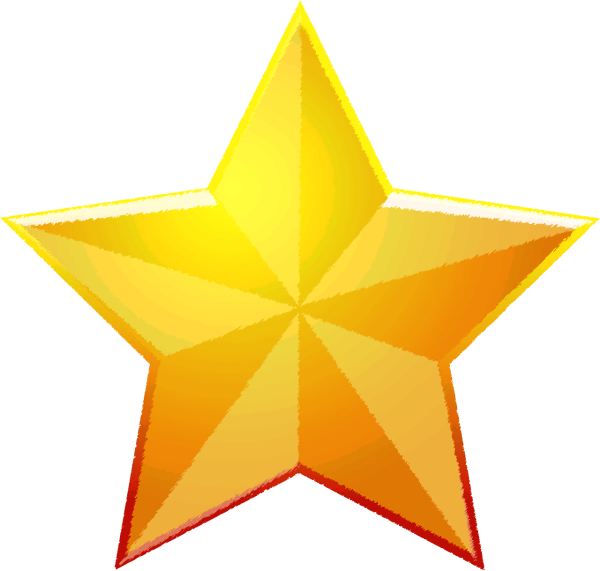 Красная звезда для вырезания