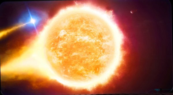 Солнце в космосе