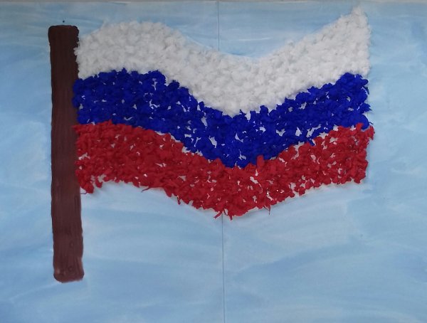 Красный флаг серп и молот и звезда
