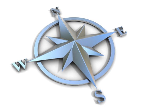 Роза ветров компас 3d