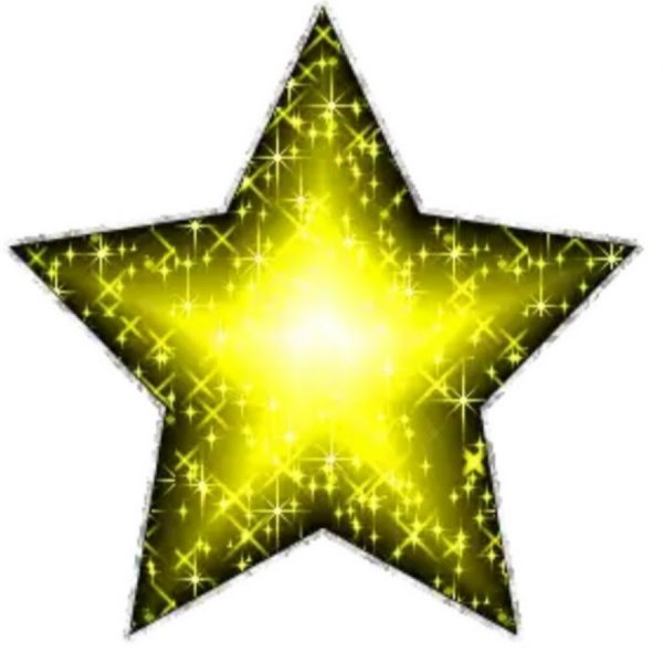 Звезда желтая восьмиконечная Вифлеем