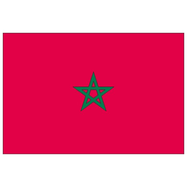 Красная звезда на зеленом фоне