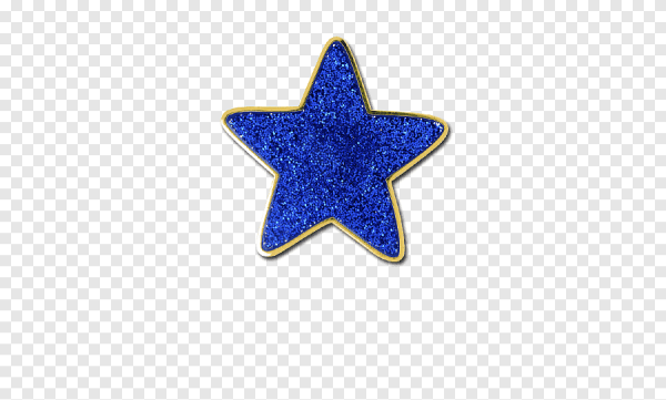 Звезда синего цвета