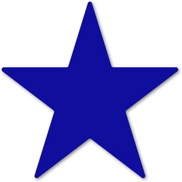 Синие звездочки