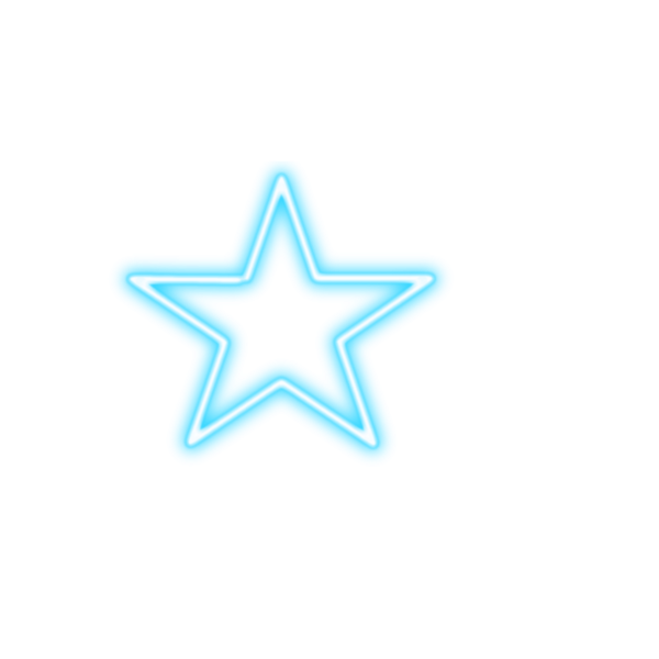 Голубые звездочки