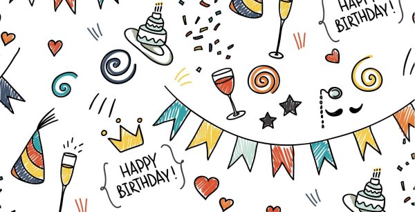 Рисунок на день рождения