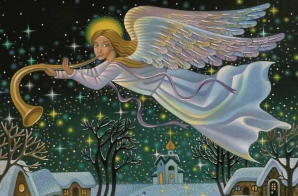 Ангелы в рождественскую ночь