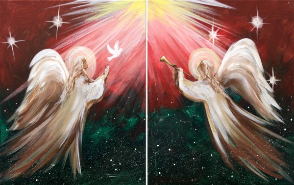 Ангел в небе