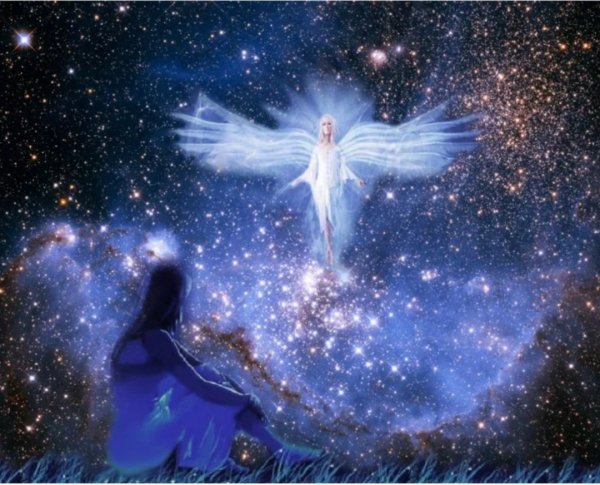 Ангел хранитель зимой