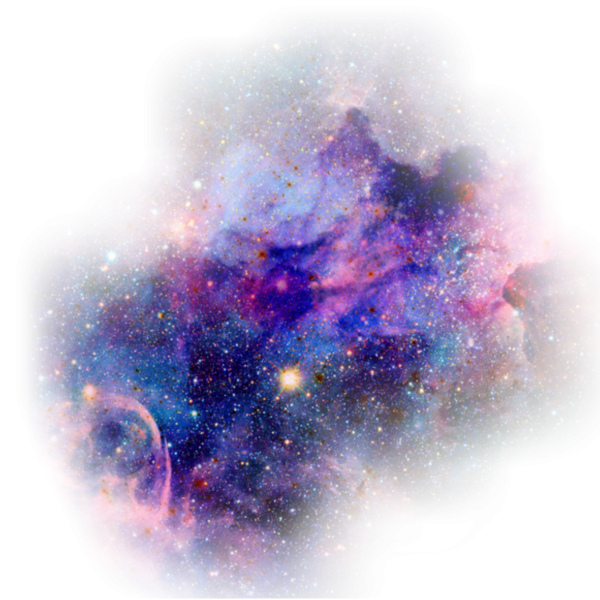 Космос на прозрачном фоне