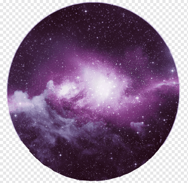 Космос на прозрачном фоне