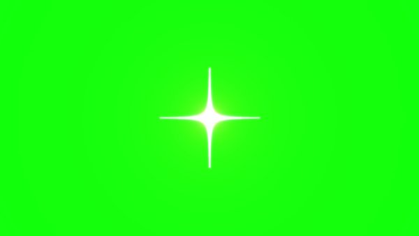 Зеленый фон со звездами