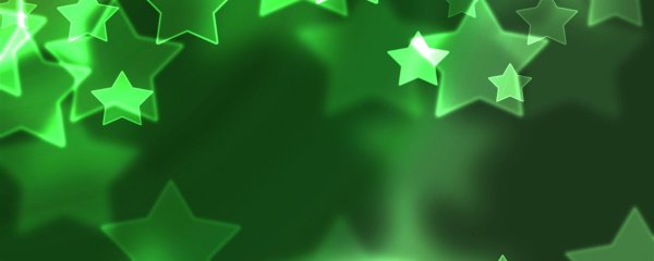 Звезды на салатовом фоне