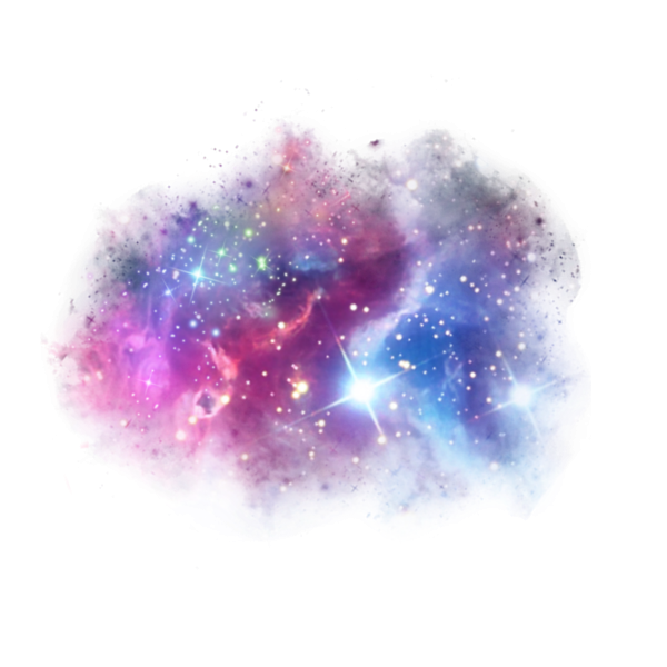 Космос на белом фоне