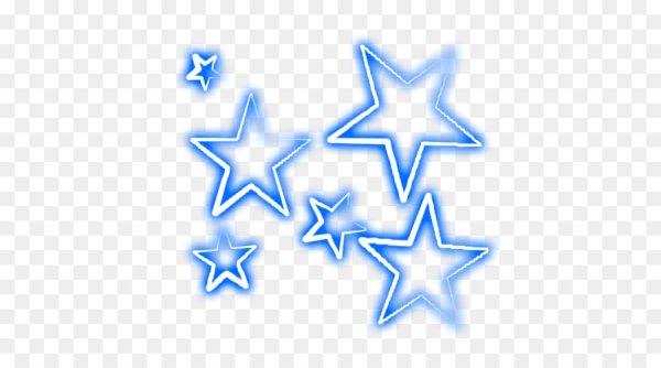 Голубые звездочки