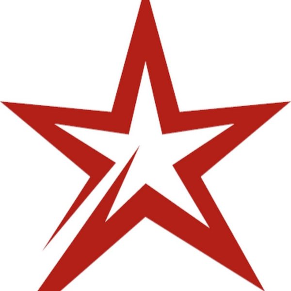 Красная пятиконечная звезда символ