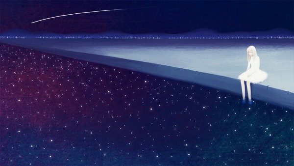 Человек под звездами