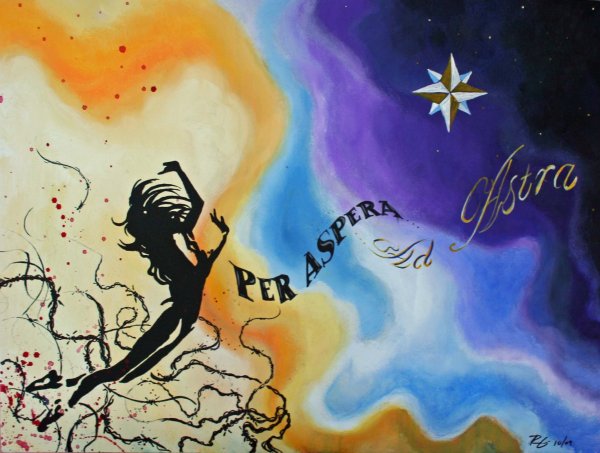 Per aspera ad Astra Татуировка