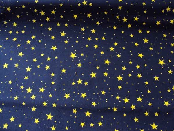Синий фон с желтыми звездами