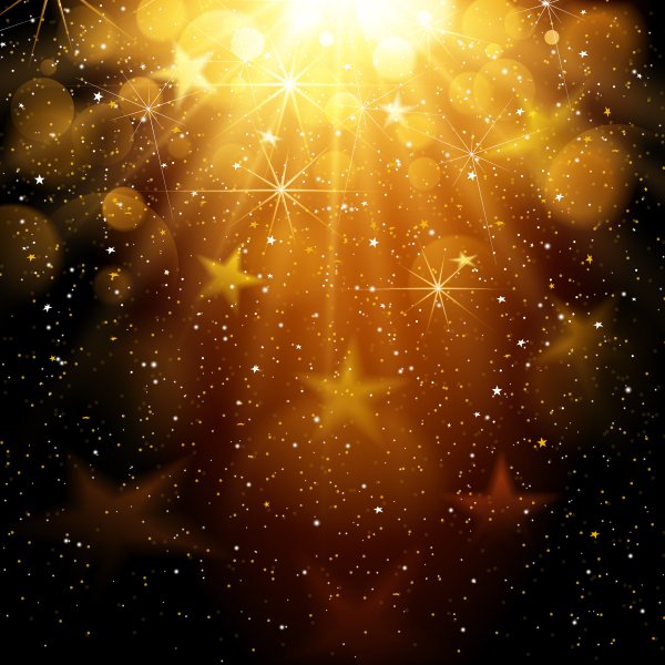 Золотая звезда на небе