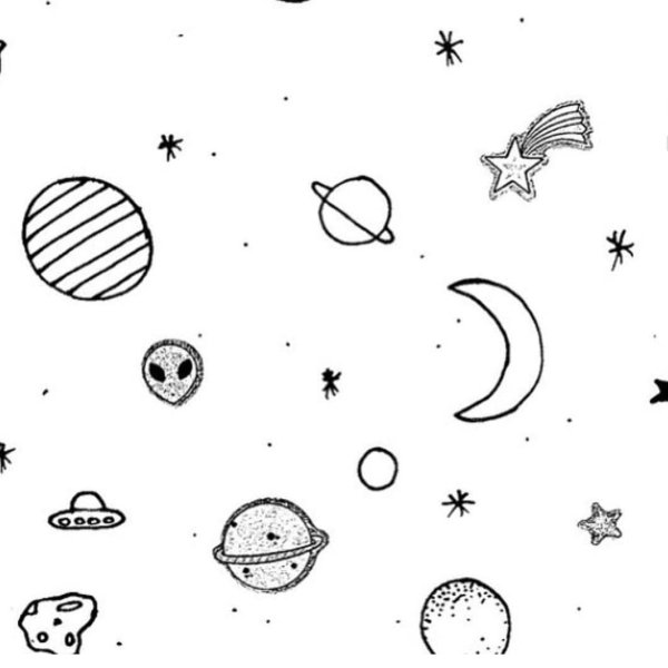 Рисунки для срисовки одной линией