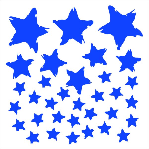 Разноцветные звезды