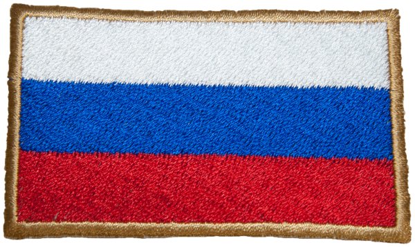 Флаг России волнистый