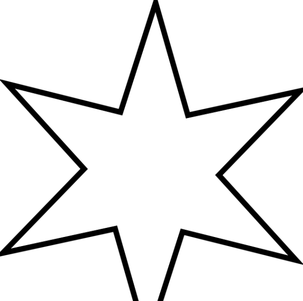 Звезда для срисовки