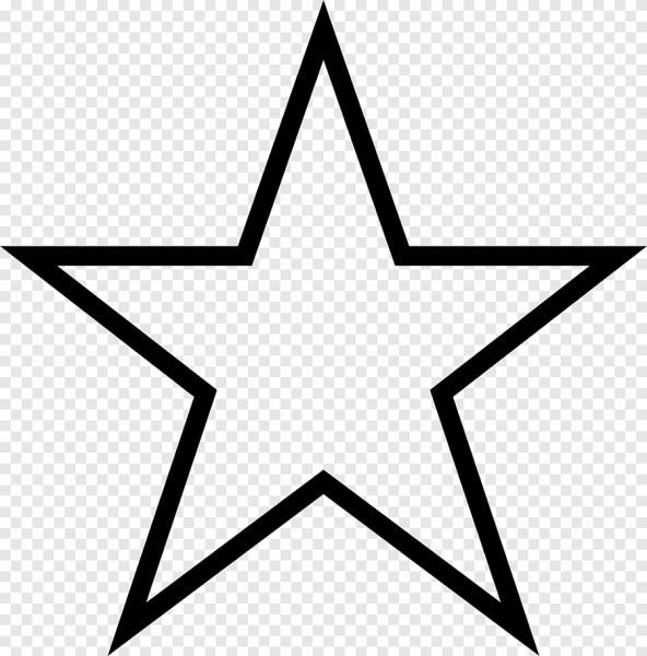 Звезда контур