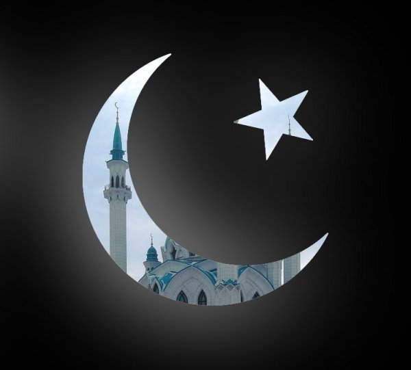 Мусульманский полумесяц со звездой – история символа — Мусульмане Бурятии