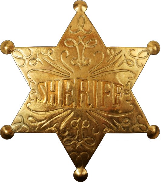 Значок шерифа иконка