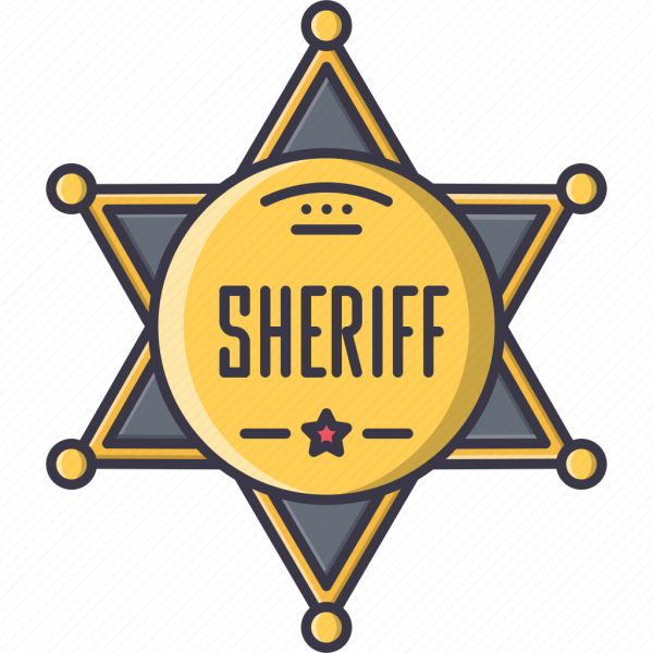 Звезда шерифа значок