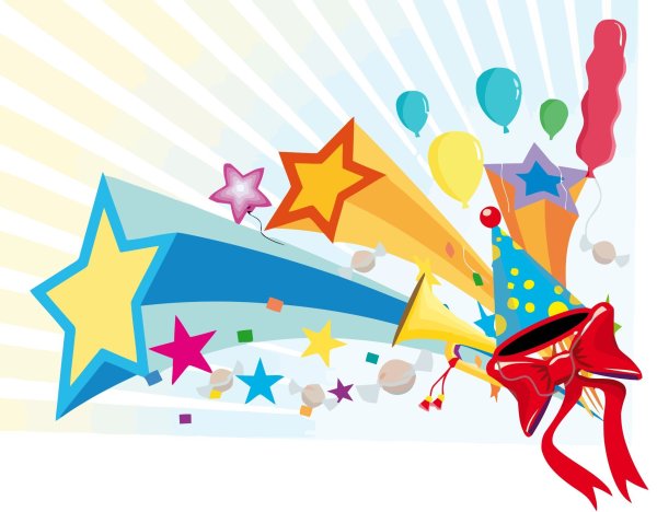 Розовые звездочки на прозрачном фоне