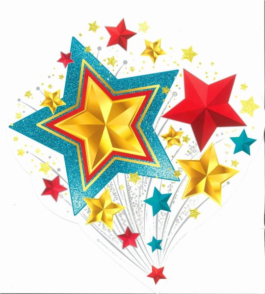 Звездочки мультяшные
